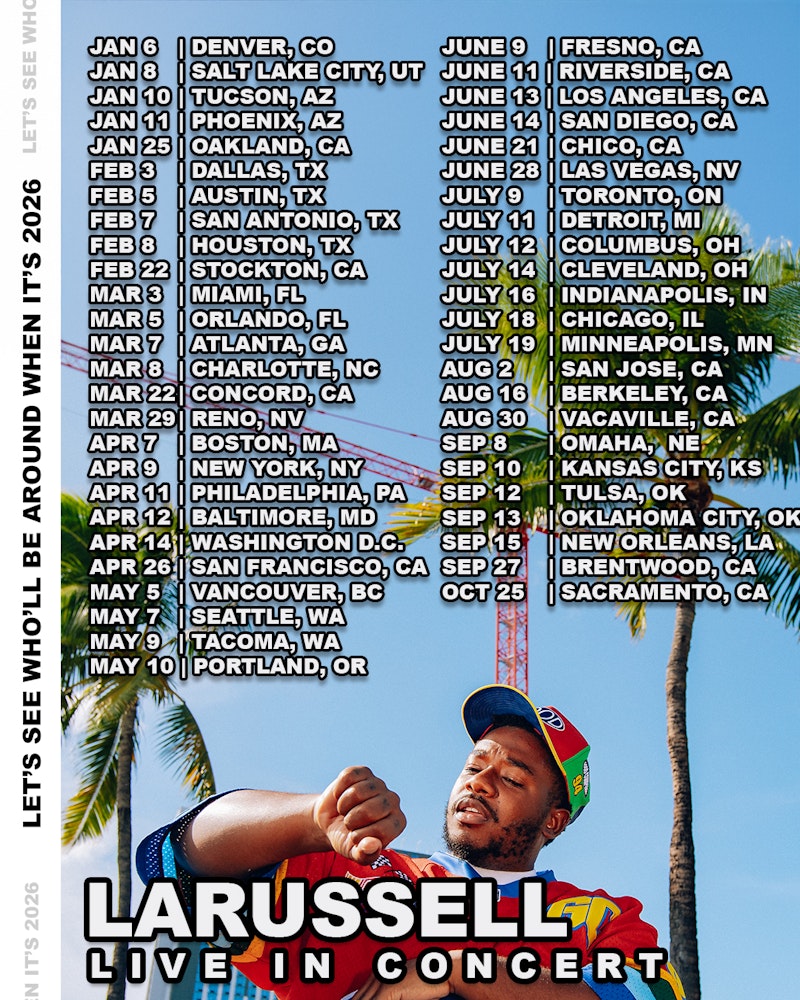 LaRussel Live in Vacaville event in Vacaville, CA