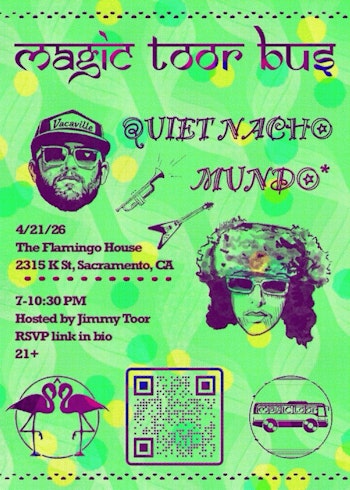 MTB presents: Quiet Nacho & Mundo | 04.21.26