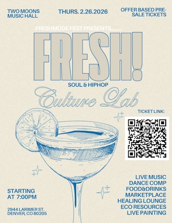 Fresh! Soul & Hiphop Culture Lab @ Two Moons Music Hall