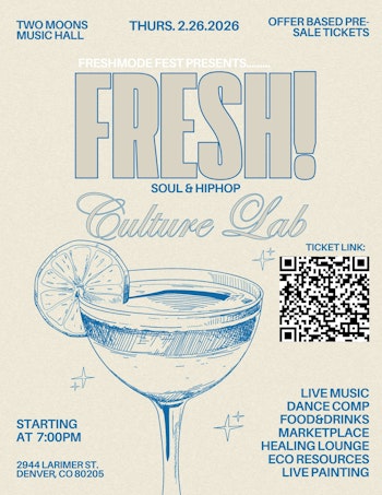 Fresh! Soul & Hiphop Culture Lab @ Two Moons Music Hall
